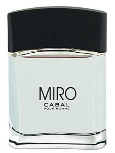 Miro Cabal pour Homme Miro cologne .